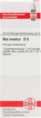 NUX VOMICA D 6 Dilution