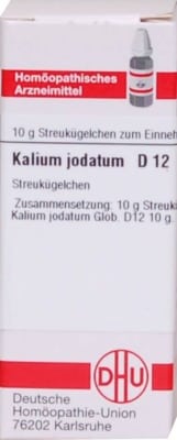 KALIUM JODATUM D 12 Globuli