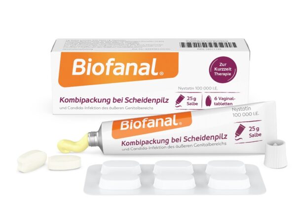 Biofanal Kombipackung bei Scheidenpilz