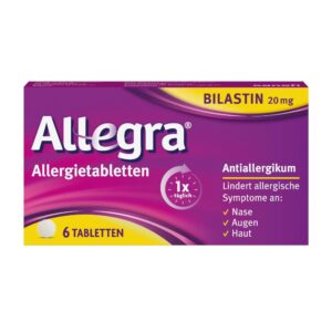 Allegra Allergietabletten - schnell bei Heuschnupfen & Allergien