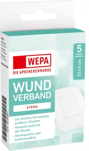 WEPA WUNDVERBAND STERIL