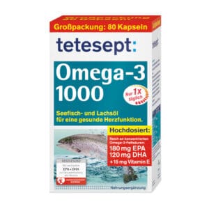 TETESEPT Omega-3 1000 Kapseln