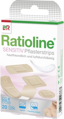 RATIOLINE sensitive Pflasterstrips in 4 Größen