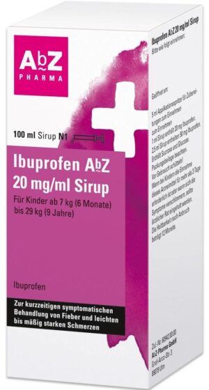 IBUPROFEN AbZ 20 mg/ml Sirup