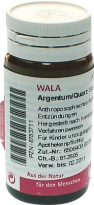 WALA Argentum/Quarz Globuli