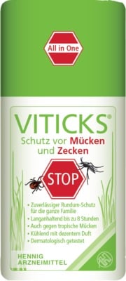 VITICKS Schutz vor Mücken und Zecken Sprühflasche