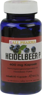 HEIDELBEER P 400 mg Kapseln