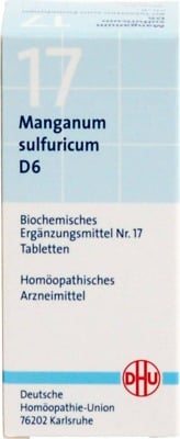 DHU Schüssler-Salz Nr. 17  Manganum sulfuricum D 6 Tabletten