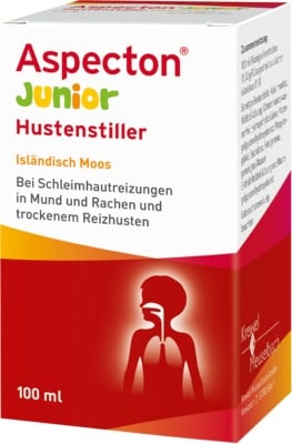 ASPECTON Junior Hustenstiller Isländisch Moos Saft