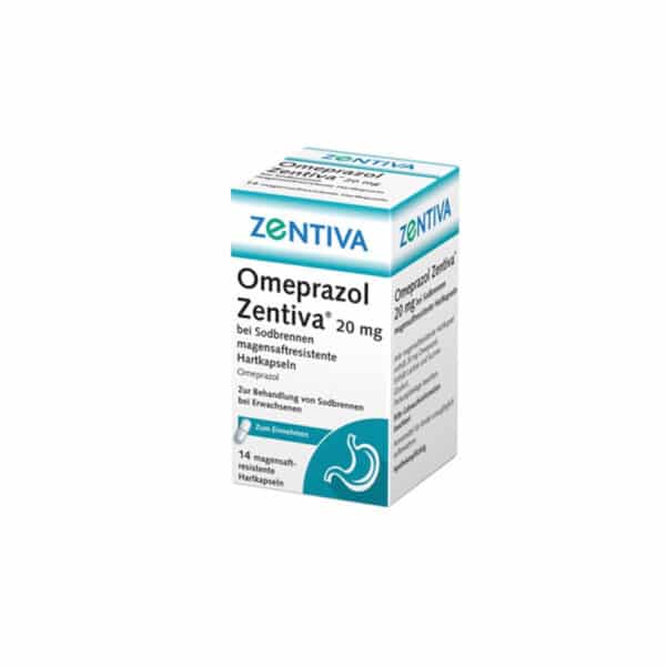 Omeprazol Zentiva 20mg bei Sodbrennen