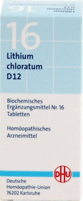 DHU Schüssler-Salz Nr. 16 Lithium chloratum D 12 Tabletten