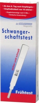 SCHWANGERSCHAFTSTEST Frühtest