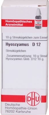 HYOSCYAMUS D 12 Globuli