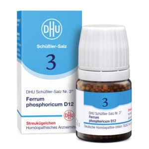 DHU Schüssler-Salz Nr. 3 Ferrum phosphoricum D 12 Globuli