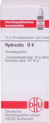 HYDRASTIS D 4 Globuli