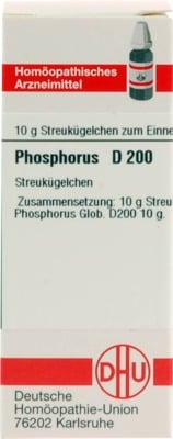PHOSPHORUS D 200 Globuli