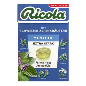 Ricola Menthol ohne Zucker