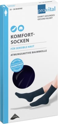 provital KOMFORTSOCKEN women Größe 39-42 schwarz