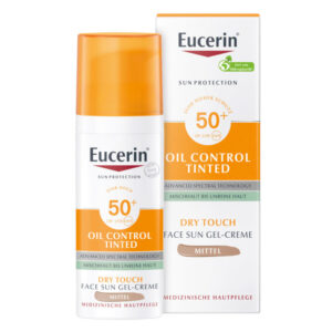 Eucerin OIL CONTROL TINTED FACE SUN GEL-CREME LSF 50+ MITTEL