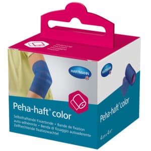 PEHA-HAFT Color Fixierbinde latexf.4 cmx4 m blau
