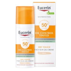 Eucerin OIL CONTROL TINTED FACE SUN GEL-CREME LSF 50+ HELL