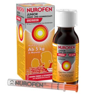 NUROFEN Junior Fiebersaft Erdbeere 40mg/ml