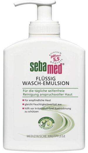 sebamed Flüssig Wasch-Emulsion Olive mit Spender