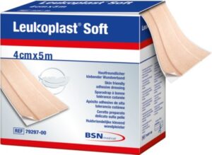 LEUKOPLAST Soft Pflaster 4 cmx5 m Rolle