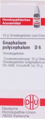 GNAPHALIUM POLYCEPHALUM D 6 Globuli