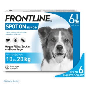 FRONTLINE SPOT ON HUND M gegen Zecken