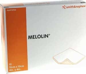 MELOLIN 10x10 cm Wundauflagen steril