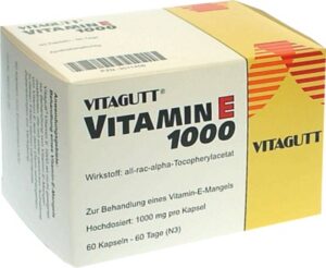 VITAGUTT Vitamin E 1000 Weichkapseln