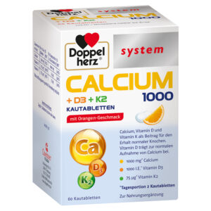 Doppelherz system CALCIUM 1000 + D3 + K2