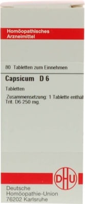 CAPSICUM D 6