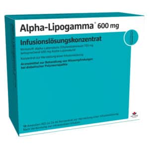 Alpha-Lipogamma 600mg Infusionslösungskonzentrat