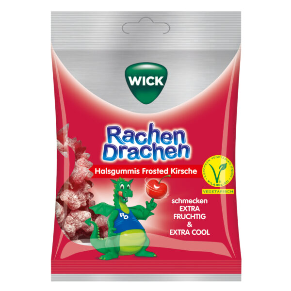 WICK RachenDrachen Halsgummis Kirsche