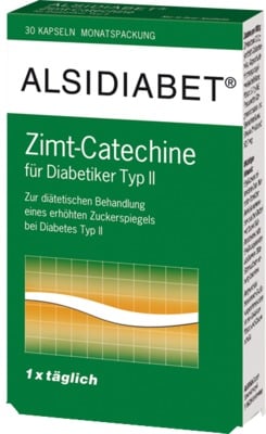 ALSIDIABET Zimt Catechine f.Diab.Typ II Kapseln