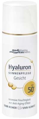 HYALURON Sonnenpflege Gesicht LSF 50+