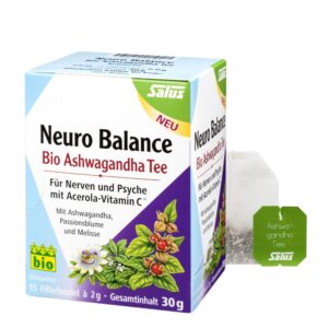 Neuro Balance Bio Ashwagandha Tee Salus Filterbeutel