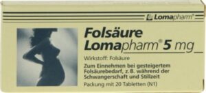 FOLSÄURE LOMAPHARM 5 mg Tabletten