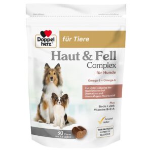 Doppelherz Haut & Fell Complex für Hunde