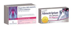 Migräne Set Heumann mit Almotriptan