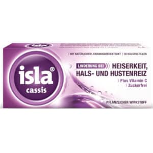 isla cassis Halspastillen