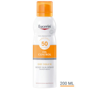 Eucerin SUN PROTECTION OIL CONTROL DRY TOUCH BODY SPRAY LSF 50  TRANSPARENT