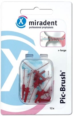 miradent Pic-Brush x-large bordeaux