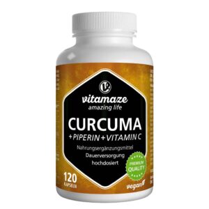vitamaze CURCUMA  + PIPERIN + Vitamin C