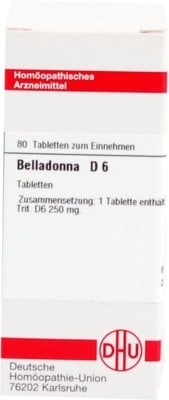 BELLADONNA D 6 Tabletten