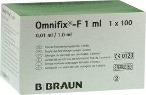 Omnifix F Solo Spritze 1 ml