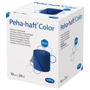 PEHA-HAFT Color Fixierbinde latexf.10 cmx20 m blau