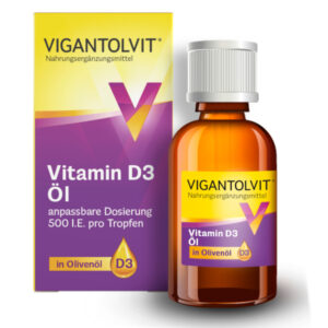 VIGANTOLVIT 500 I.E./Tropfen Vitamin D3 Öl